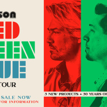 hanson red green blue tour merchandise
